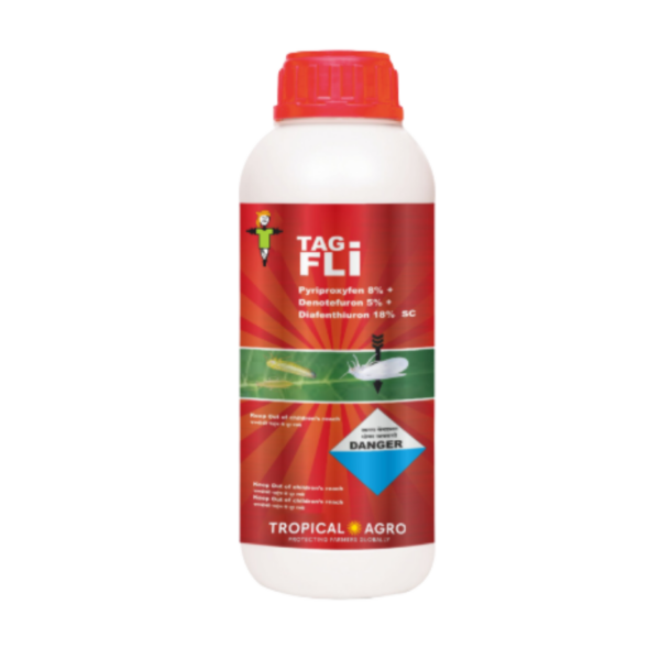 TAG FLi (Pyriproxifen 8% + Dinotefuran 5% + Diafenthiuron 18%) (Insecticide)