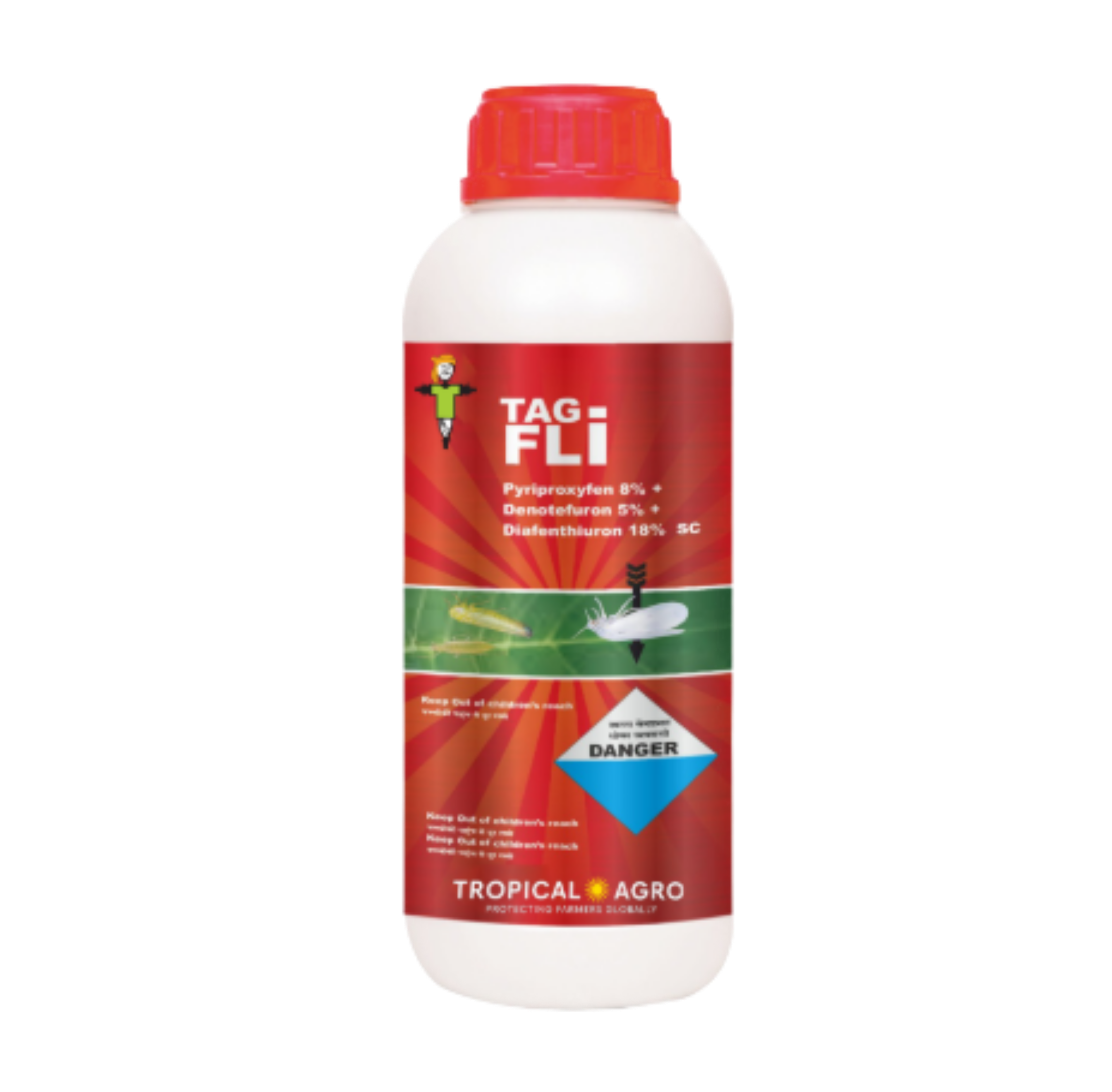 TAG FLi (Pyriproxifen 8% + Dinotefuran 5% + Diafenthiuron 18%) (Insecticide)