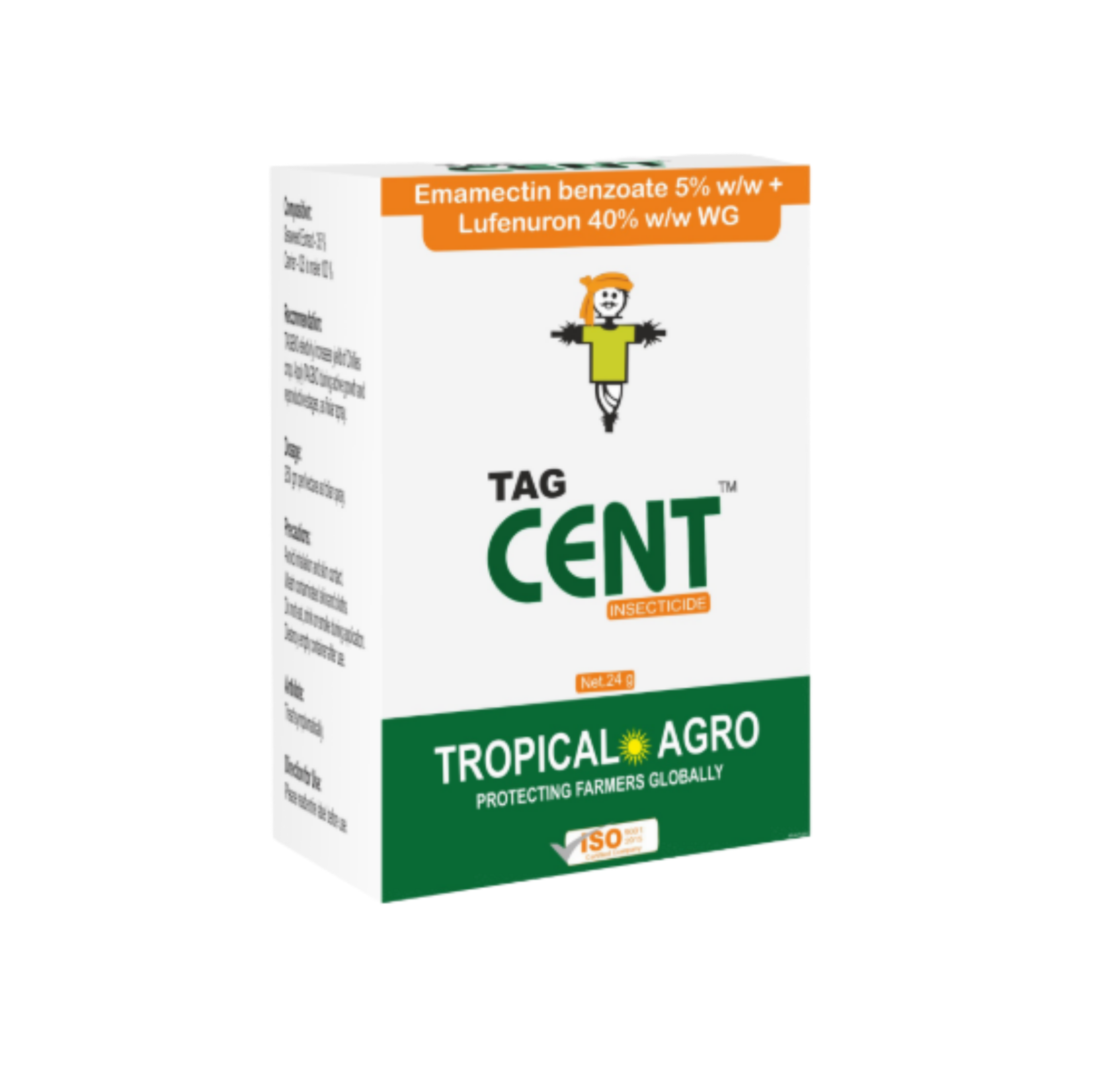 TAG CENT (Emamectin benzoate 5% w/w + Lufenuron 40% w/w WG) (Insecticide)