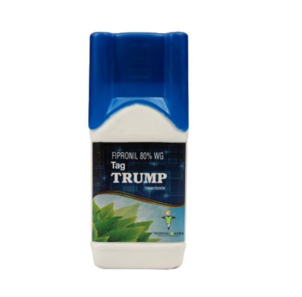 TAG TRUMP (Fipronil 80% WG) (Insecticide) use in rice, cotton, maize, and vegetable crops.
